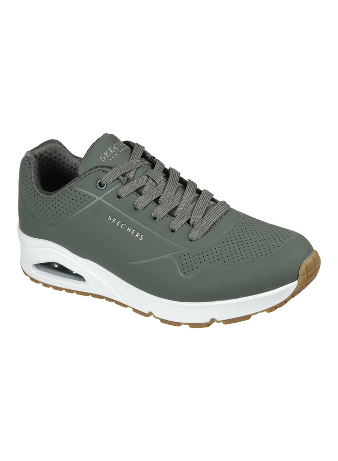 Skechers Uno Stand on Air groen sneakers heren