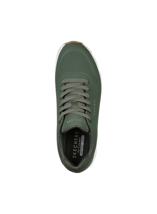 Skechers Uno Stand on Air groen sneakers heren