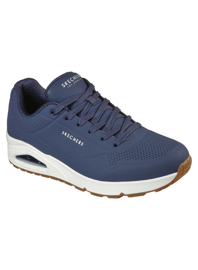 Skechers Uno Stand on Air blauw sneakers heren