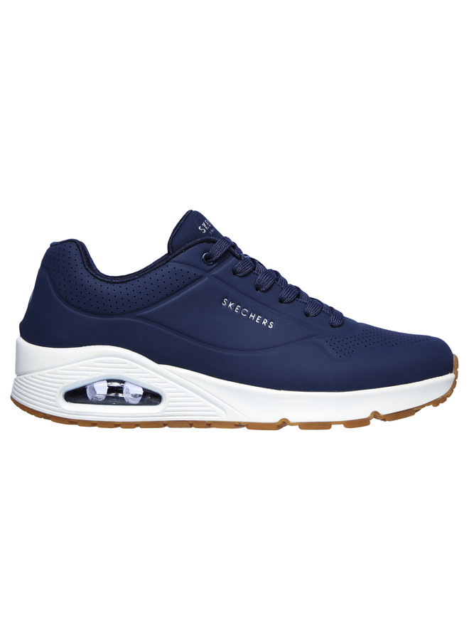 Skechers Uno Stand on Air blauw sneakers heren