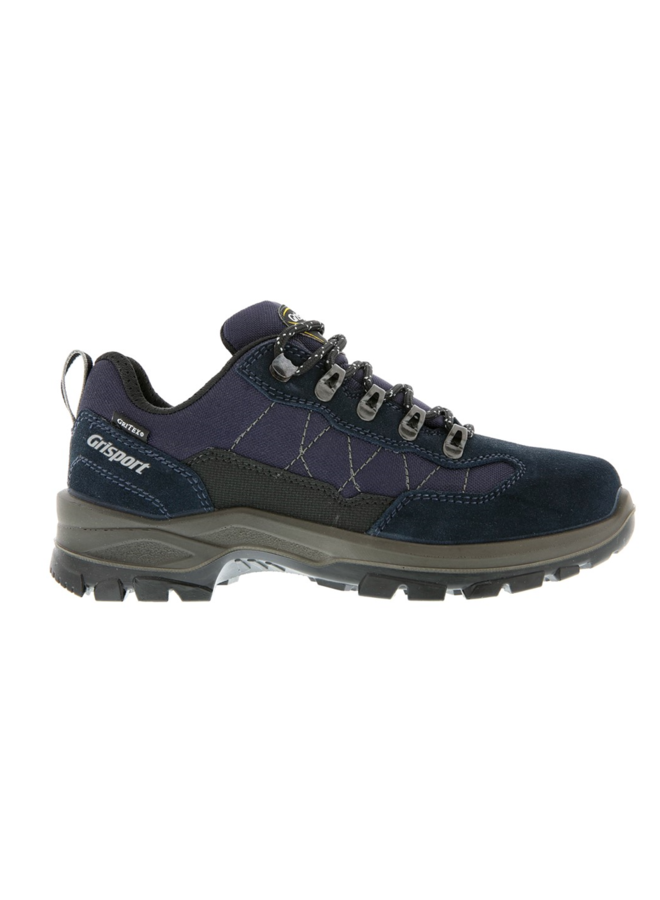 Scout low blauw wandelschoenen uni (a)