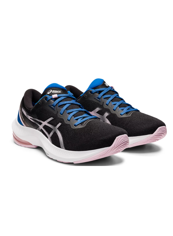 ASICS Gel Pulse 13 zwart roze hardloopschoenen dames