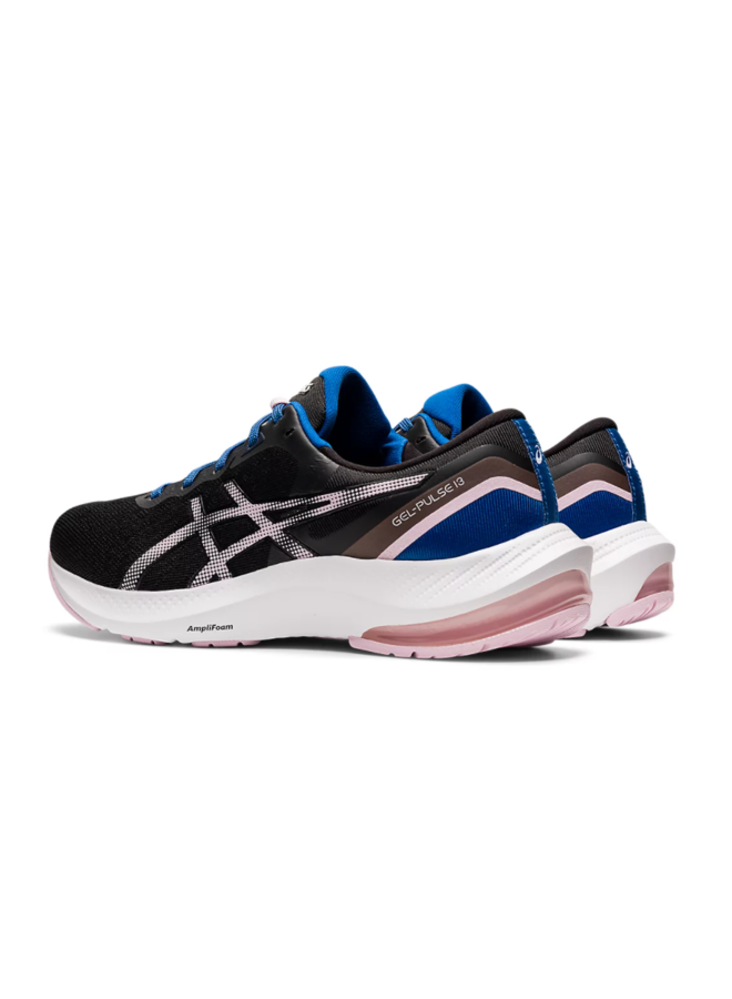 ASICS Gel Pulse 13 zwart roze hardloopschoenen dames