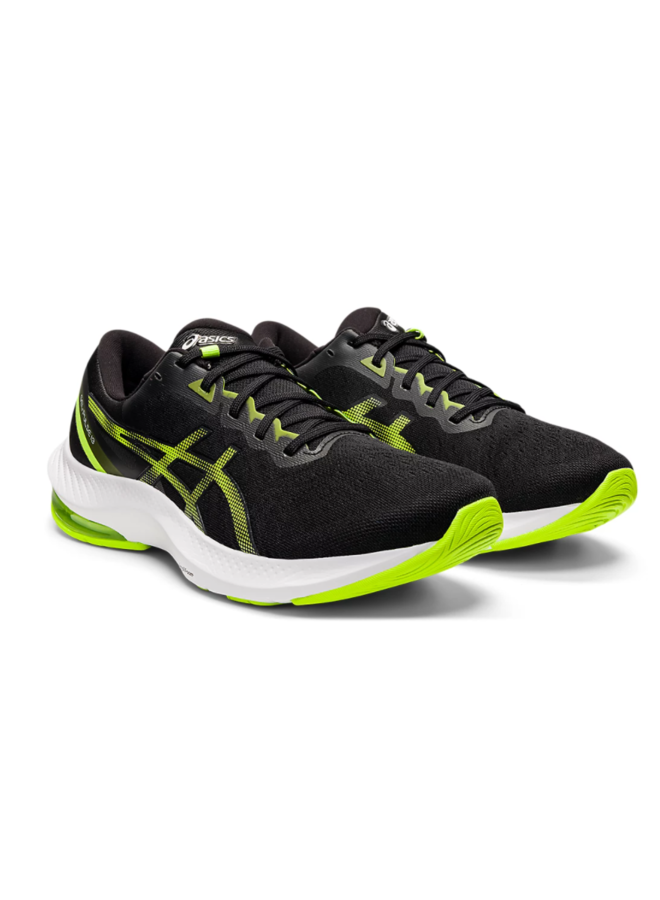 ASICS Gel Pulse 13 zwart groen hardloopschoenen heren