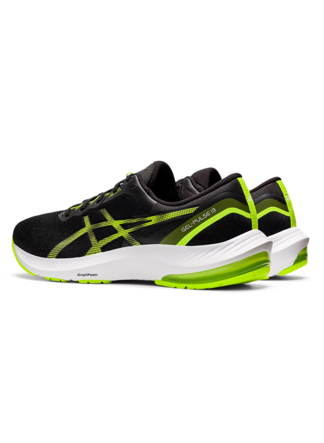 ASICS Gel Pulse 13 zwart groen hardloopschoenen heren