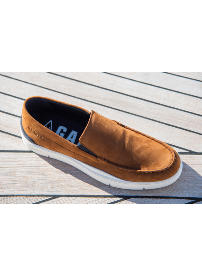 Gaastra Barrick LF Nub M Cognac bootschoen heren