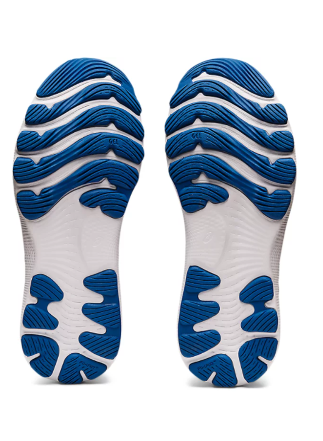 ASICS Gel Nimbus 24 blauw roze hardloopschoenen dames