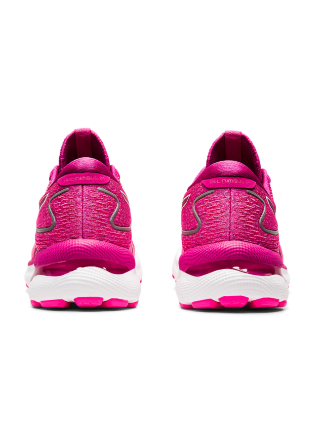 ASICS Gel Nimbus 24 roze hardloopschoenen dames
