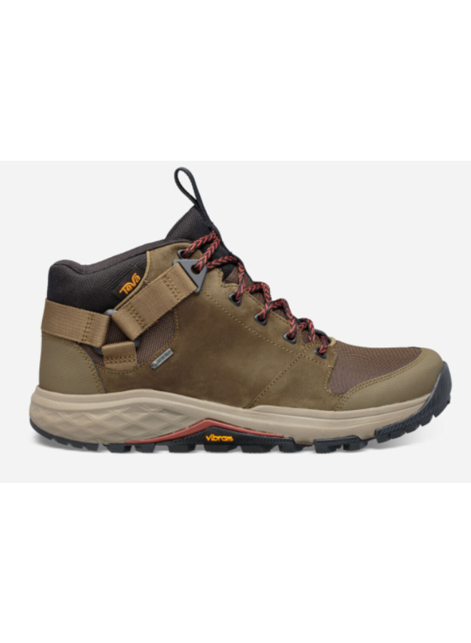 Grandview GTX bruin groen wandelschoenen heren