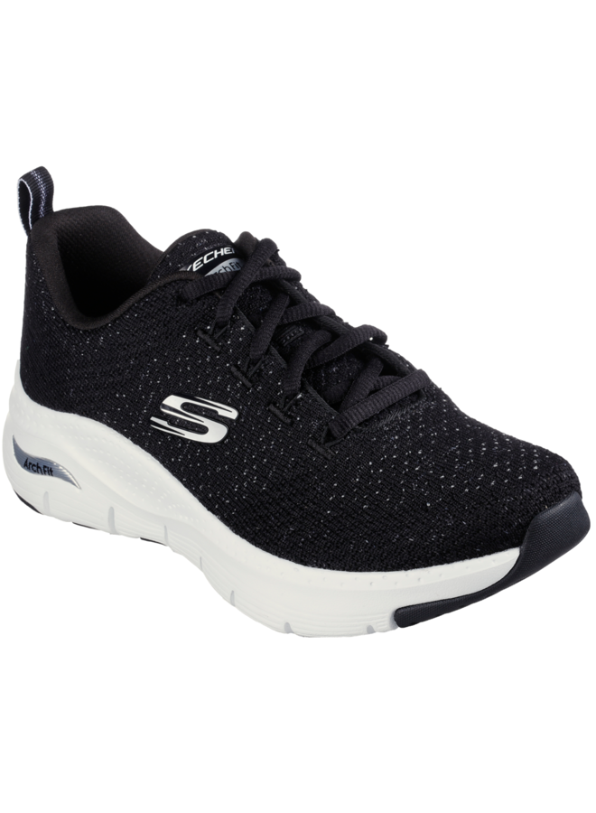 Skechers  Arch Fit Glee for all zwart wit sneakers dames