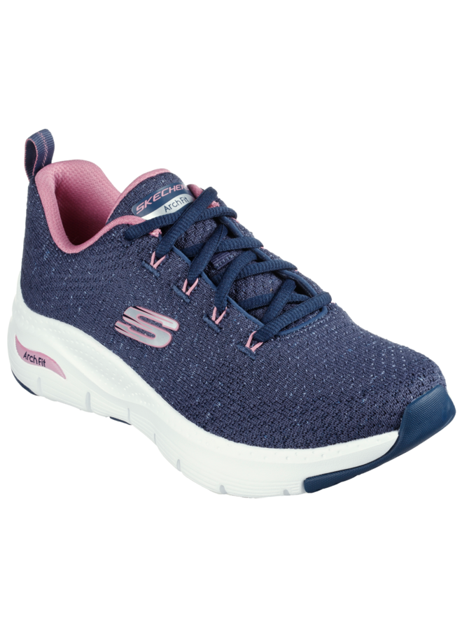 Skechers  Arch Fit Glee for all blauw roze sneakers dames