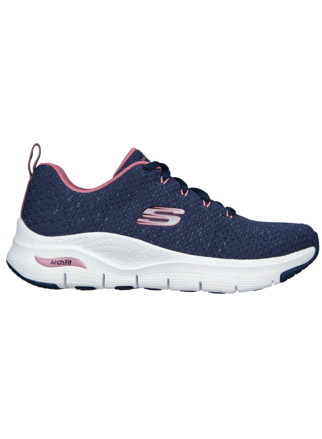 Skechers  Arch Fit Glee for all blauw roze sneakers dames