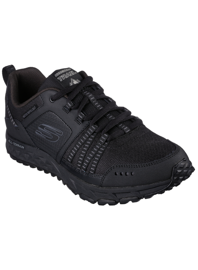 Skechers Escape Plan zwart  wandelschoenen heren