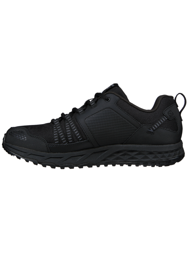 Skechers Escape Plan zwart  wandelschoenen heren