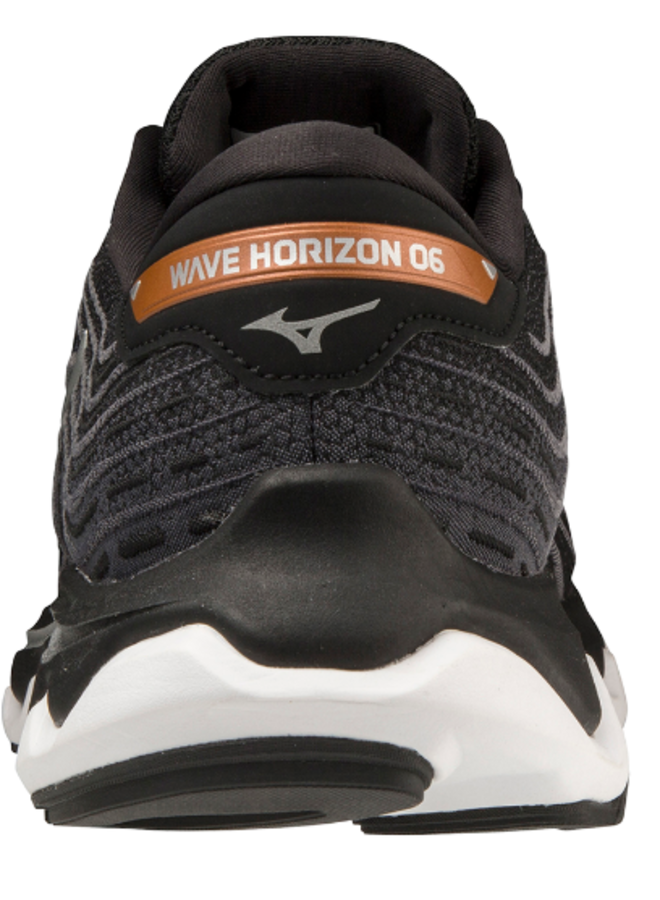 Mizuno Wave Horizon 6 zwart hardloopschoenen heren