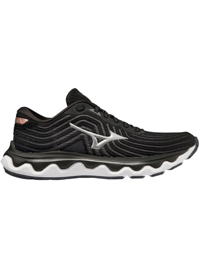 Mizuno Wave Horizon 6 zwart hardloopschoenen dames