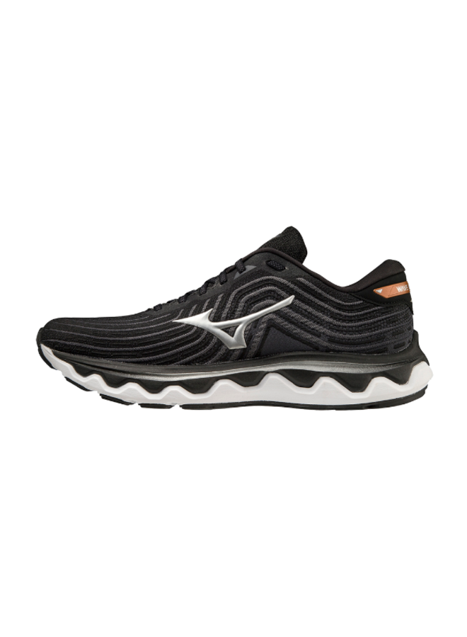 Mizuno Wave Horizon 6 zwart hardloopschoenen dames