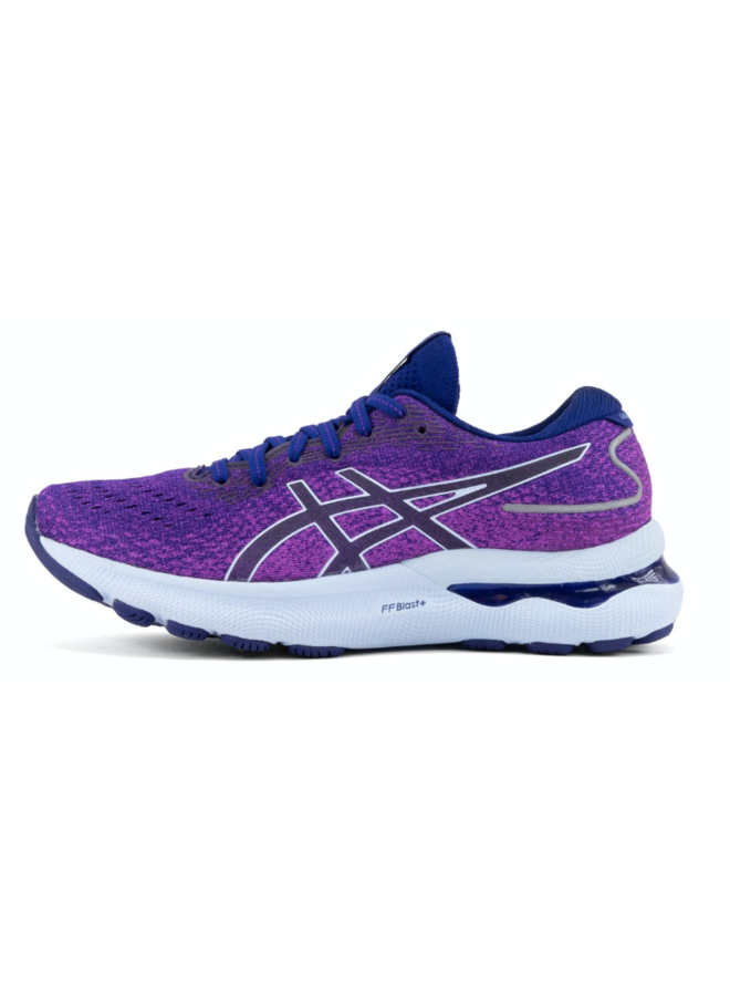 ASICS Gel Nimbus 24 paars hardloopschoenen dames