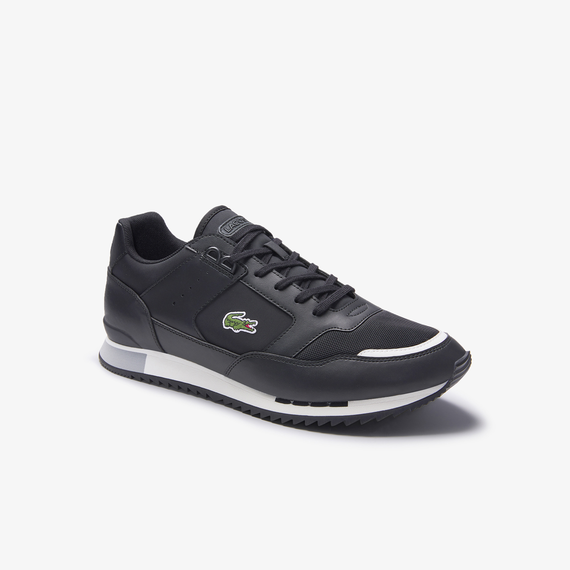 Lacoste schoenen zwart heren deals