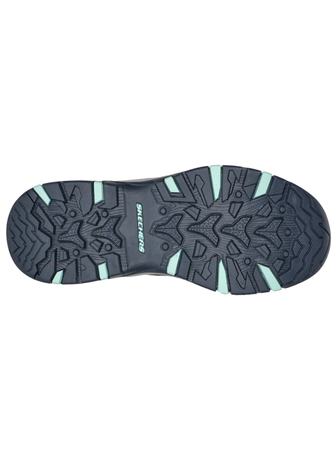 Skechers Trego Lookout point blauw wandelschoenen dames