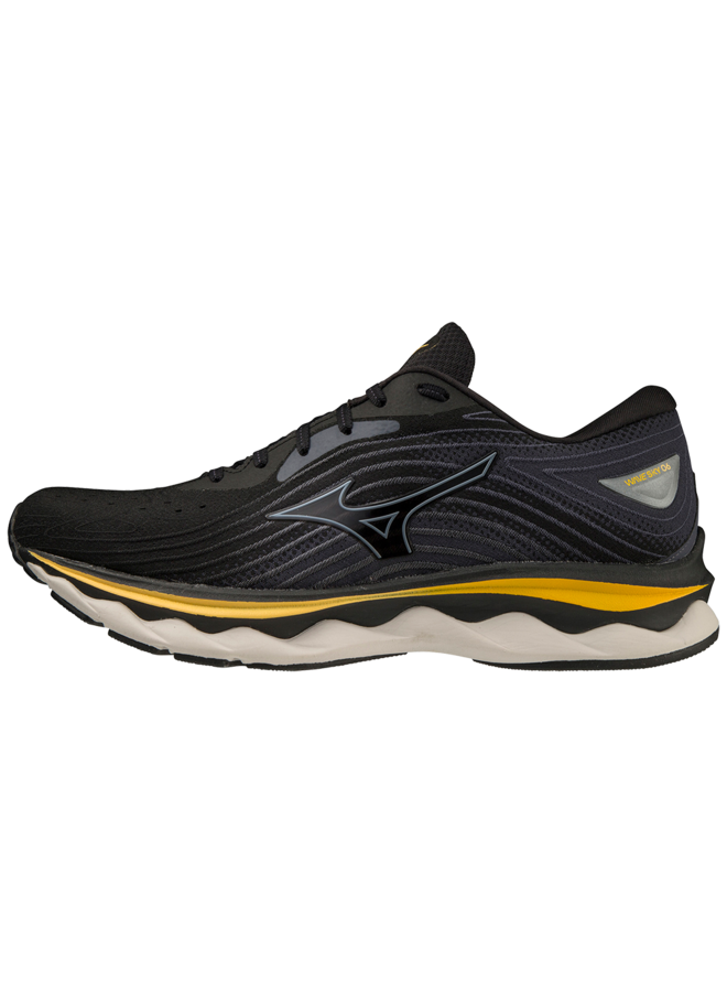 Mizuno Wave Sky 6 zwart hardloopschoenen heren