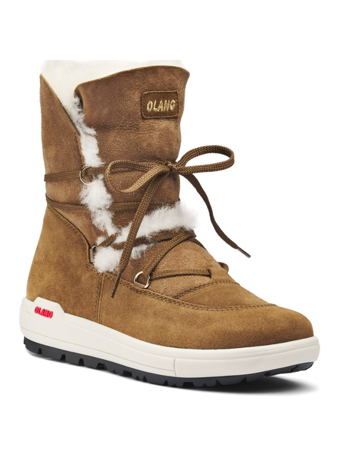 Maka Cuoio bruin snowboots dames