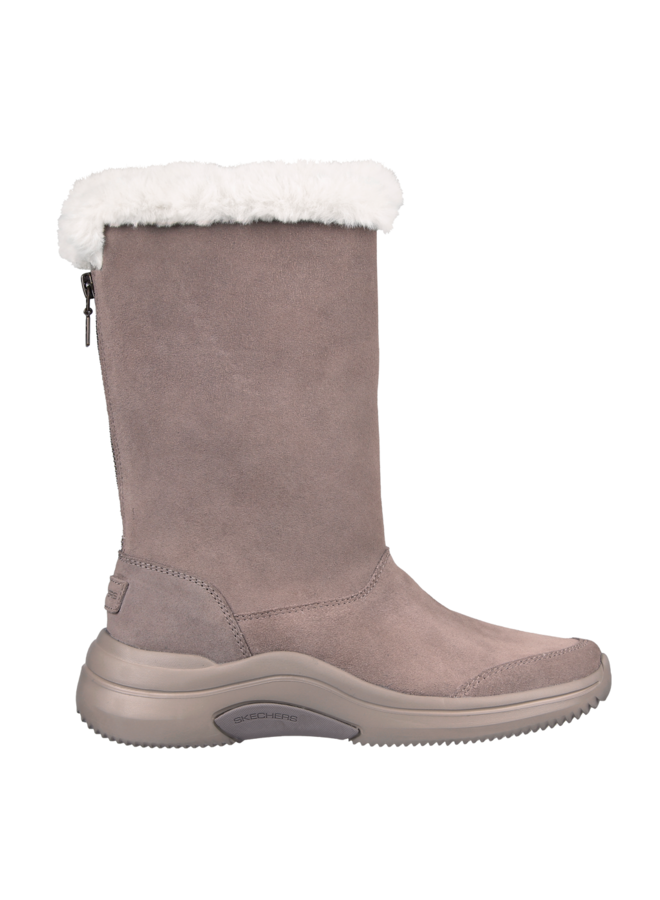 Skechers On The Go Midtown taupe winterlaarzen dames