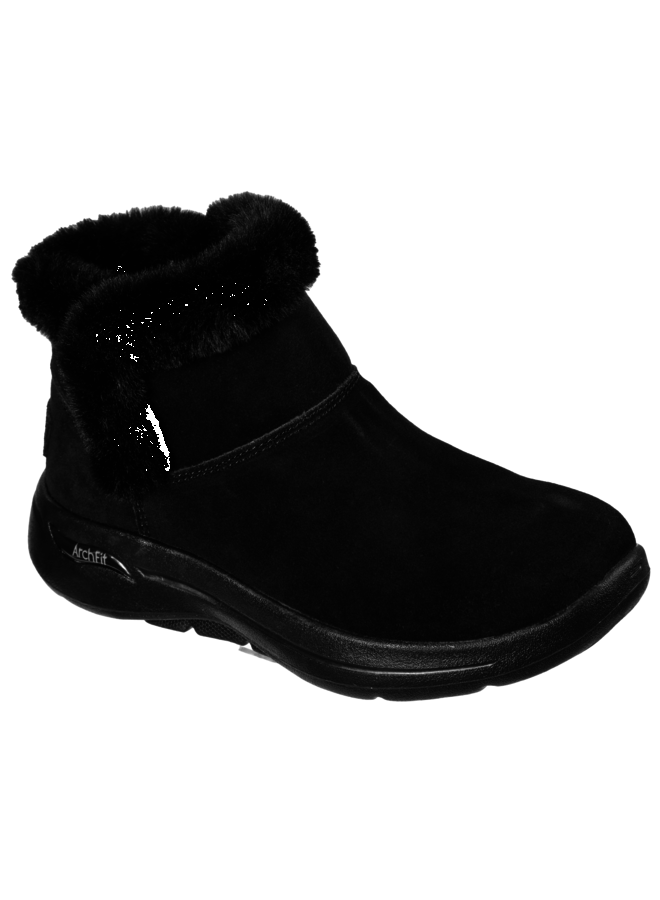 Skechers Go Walk Arch Fit zwart winterlaarzen dames