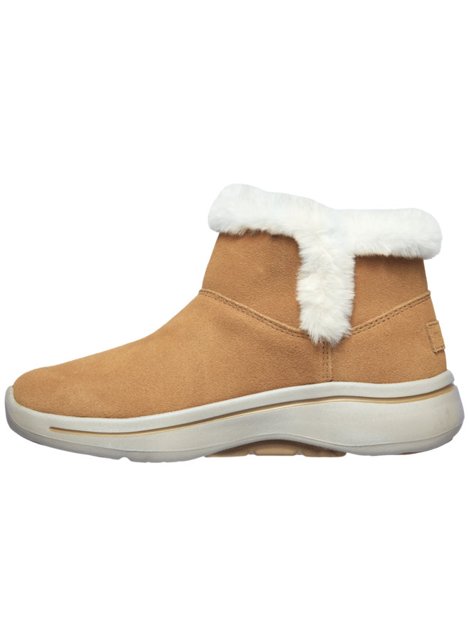 Skechers Go Walk Arch Fit bruin winterlaarzen dames