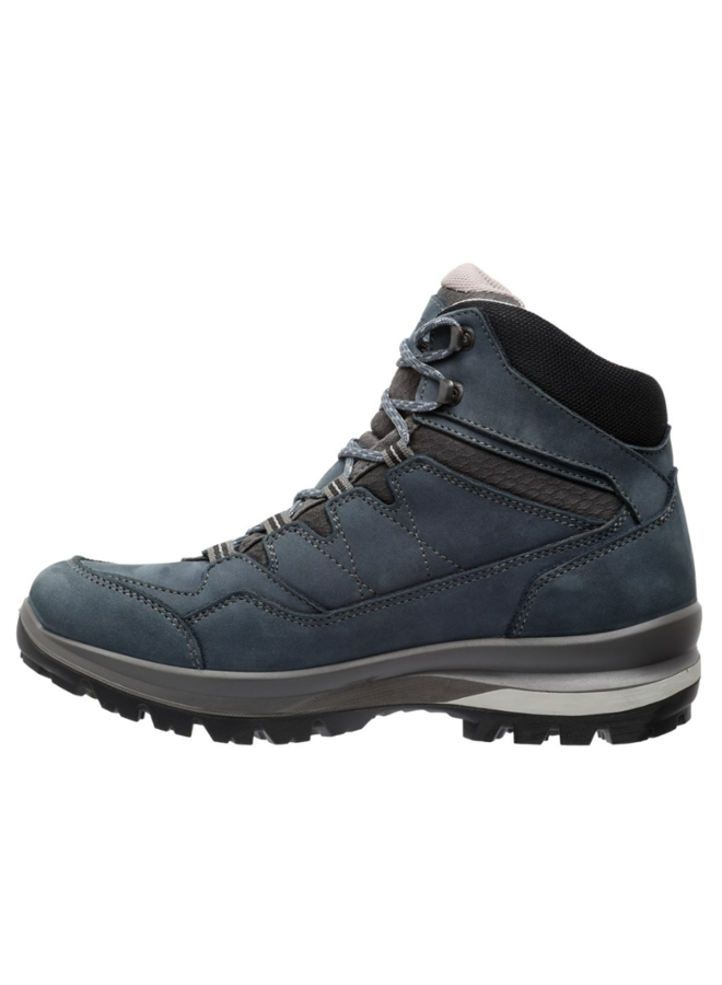 Grisport Bari Mid blauw wandelschoenen dames (a)