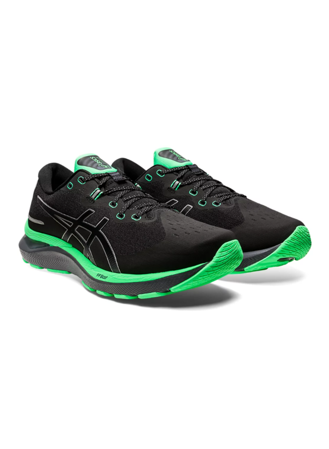 ASICS Gel Cumulus 24 Lite Show zwart groen hardloopschoenen heren