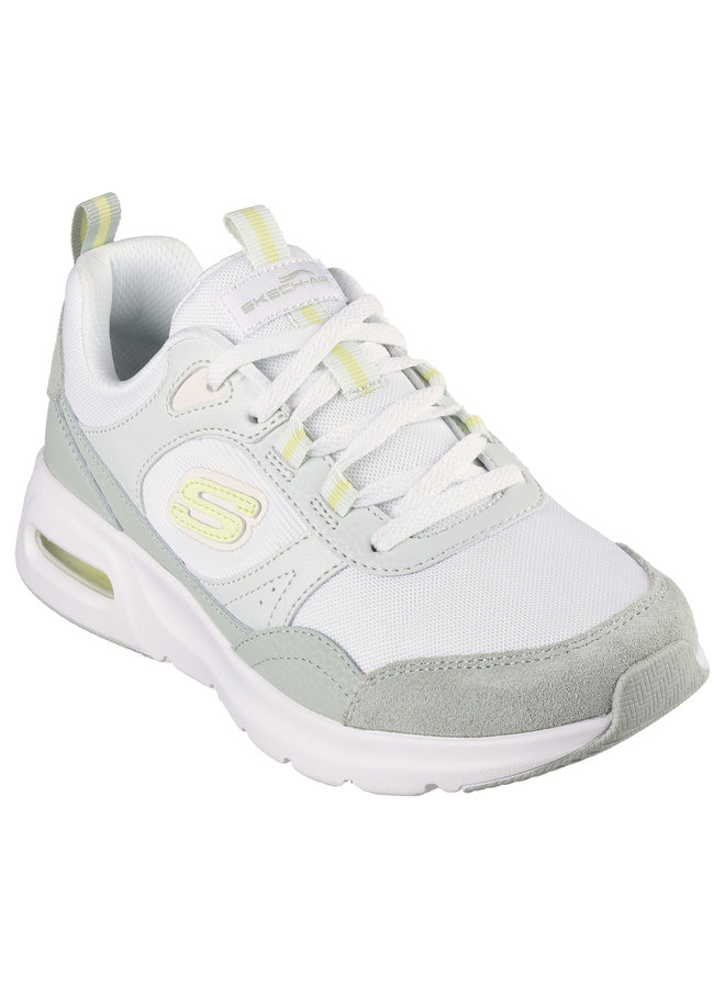 Skechers Skech Air Court wit groen sneakers dames