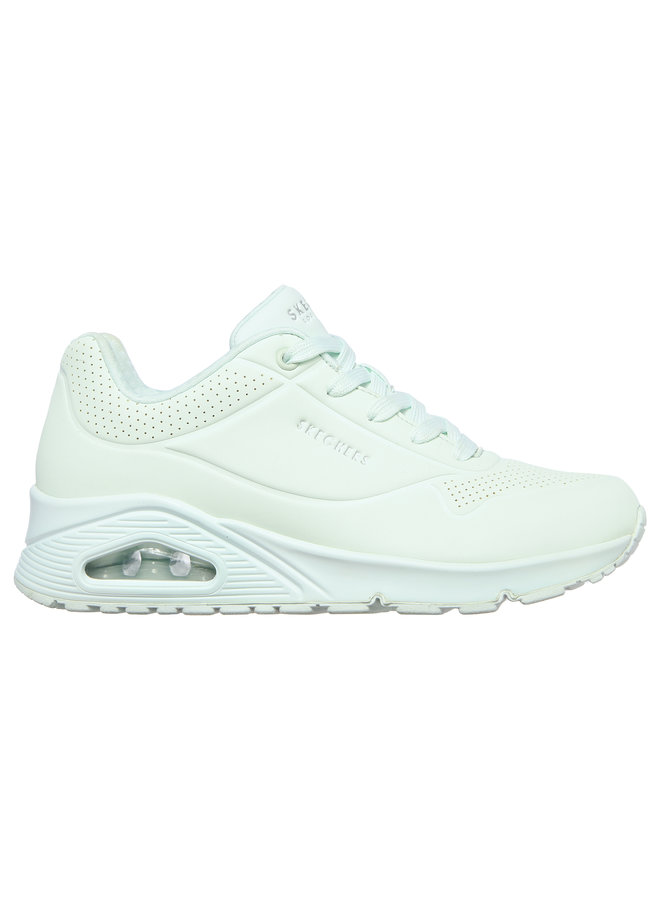 Skechers Uno Frosty Kicks groen sneakers dames