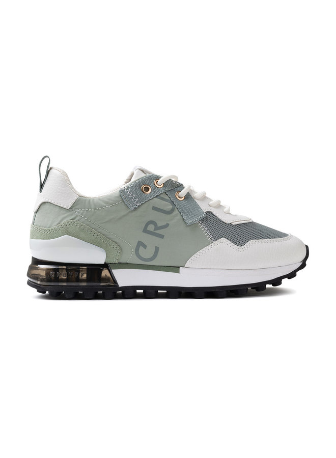 Cruyff Superbia wit groen sneakers dames