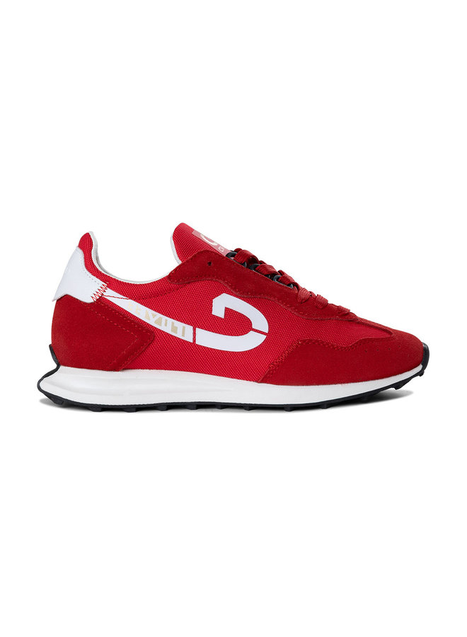 Cruyff Londra Walk rood sneakers dames