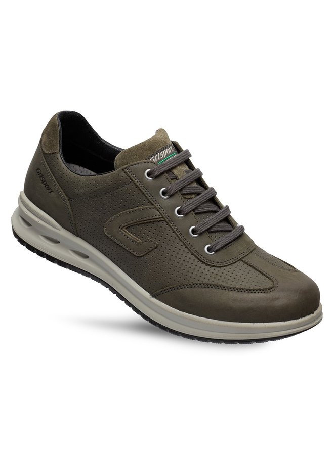 Grisport 43011-09 groen wandelschoenen heren