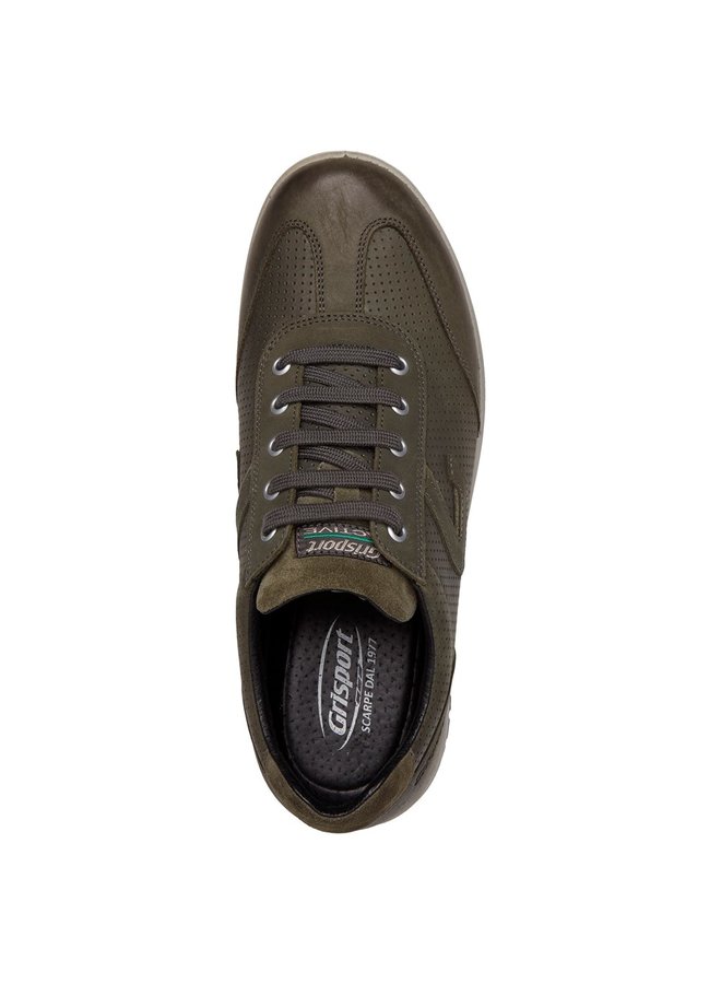 Grisport 43011-09 groen wandelschoenen heren