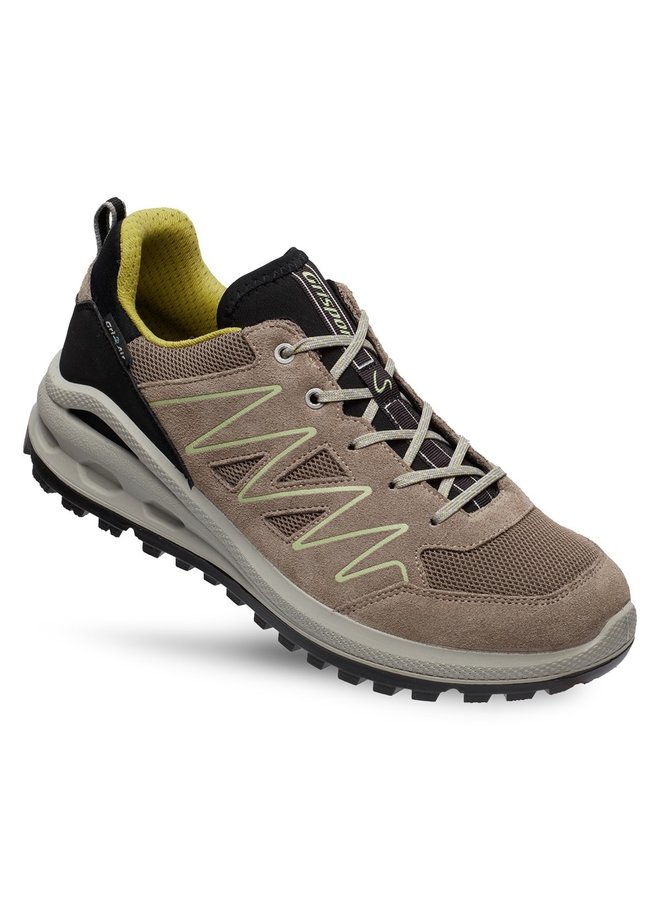 Brig low beige wandelschoenen dames
