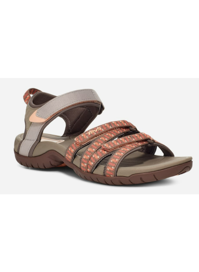 Teva Tirra tan oranje sandalen dames