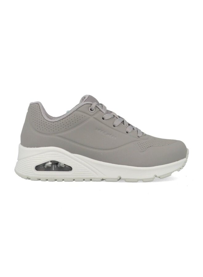 Skechers Uno Tones grijs sneakers dames