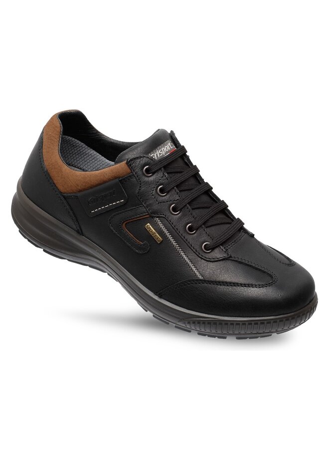 Active 41709-01 zwart wandelschoenen heren (a)