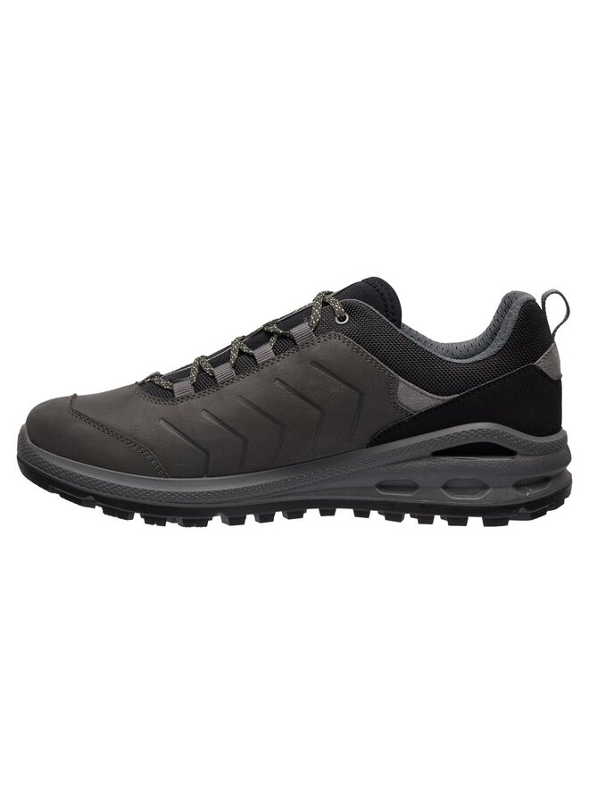 Grisport River low grijs wandelschoenen heren