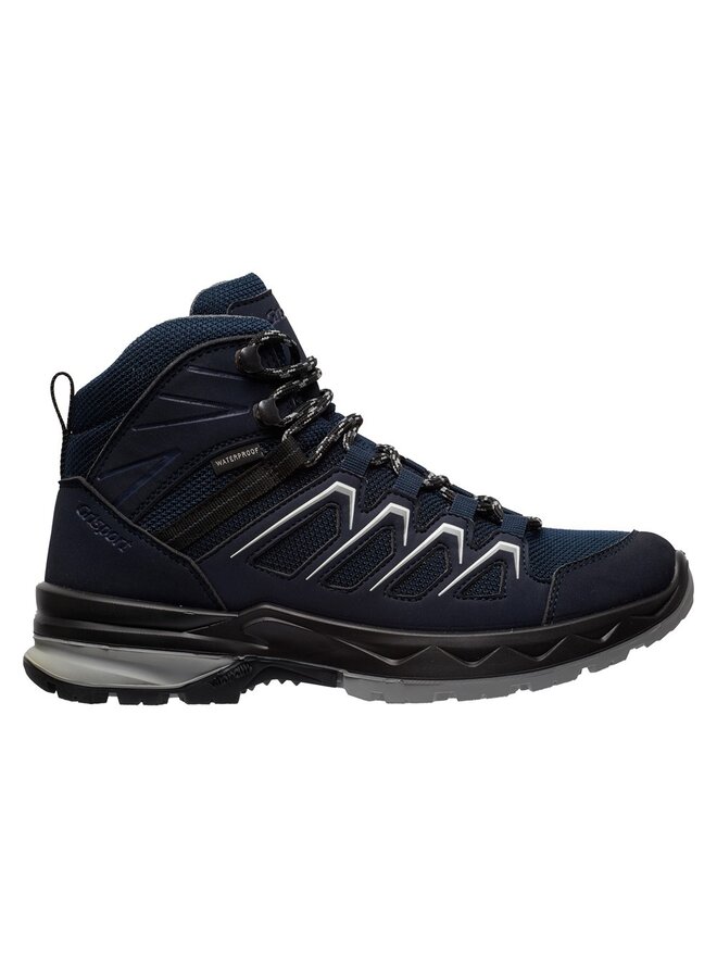 Grisport Wega Mid blauw wandelschoenen uni