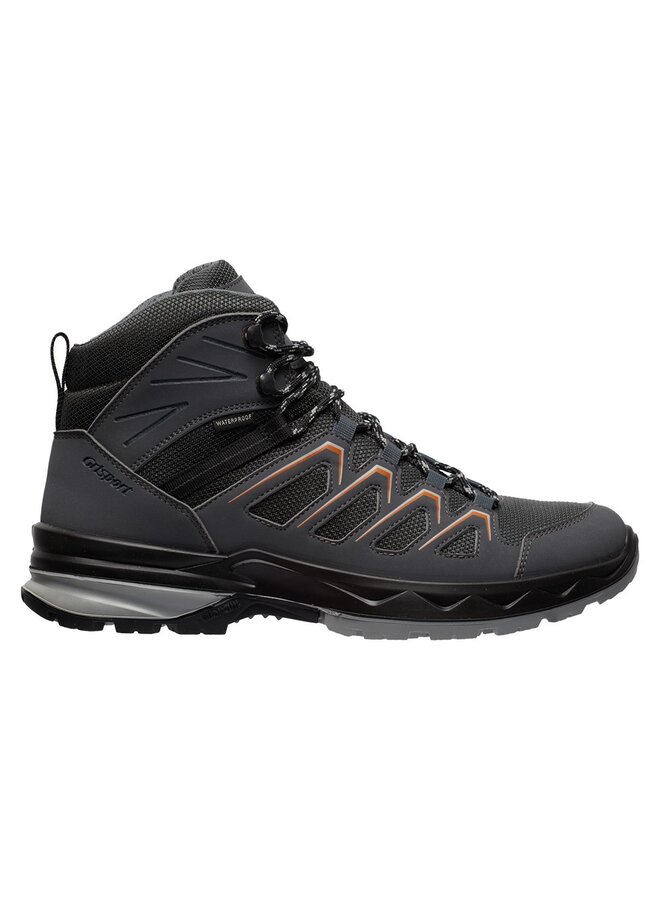 Grisport Wega Mid grijs wandelschoenen uni