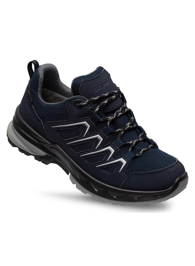 Grisport Wega Low blauw wandelschoenen uni