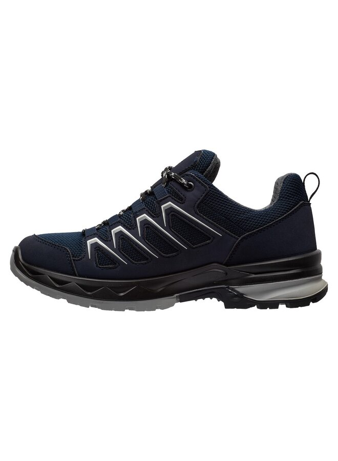 Grisport Wega Low blauw wandelschoenen uni