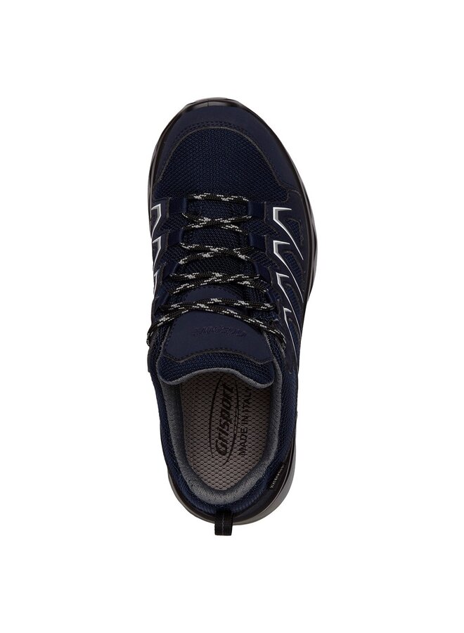 Grisport Wega Low blauw wandelschoenen uni