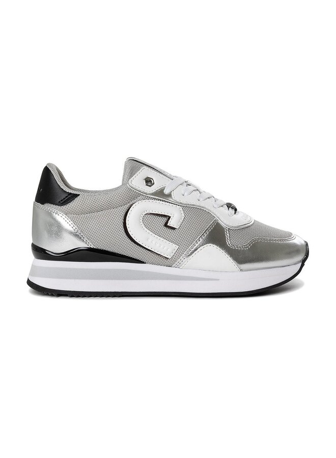 Cruyff Parkrunner Lux zilver wit sneakers dames