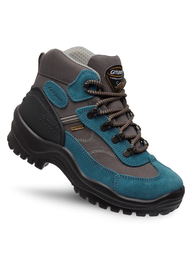 Grisport Torino Mid Azure blauw wandelschoenen dames