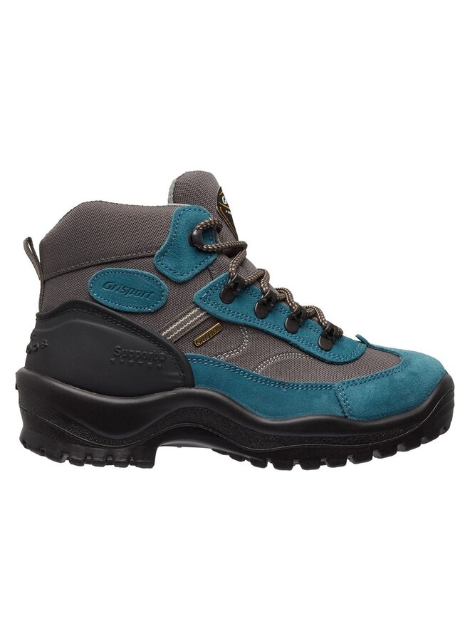 Grisport Torino Mid Azure blauw wandelschoenen dames